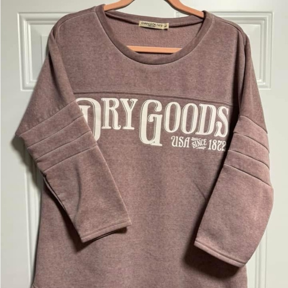 Dry Goods Mauve Crew Neck Sweater